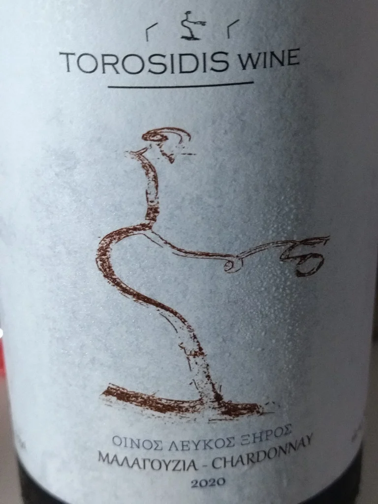 Malagouzia Chardonnay 2020 i proti emfialosi | TOROSIDIS WINE